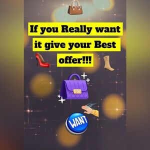 ✨Make an offer if you don’t like the Price!✨